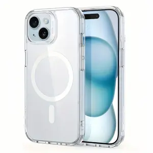 Luxury Acrylic Phone Case Cover Protector, Transparent Protective Anti-Drop Shockproof Fingerprint Resistant, Fits iPhone 17/16/15/14/13/12/11 Pro Plus Max