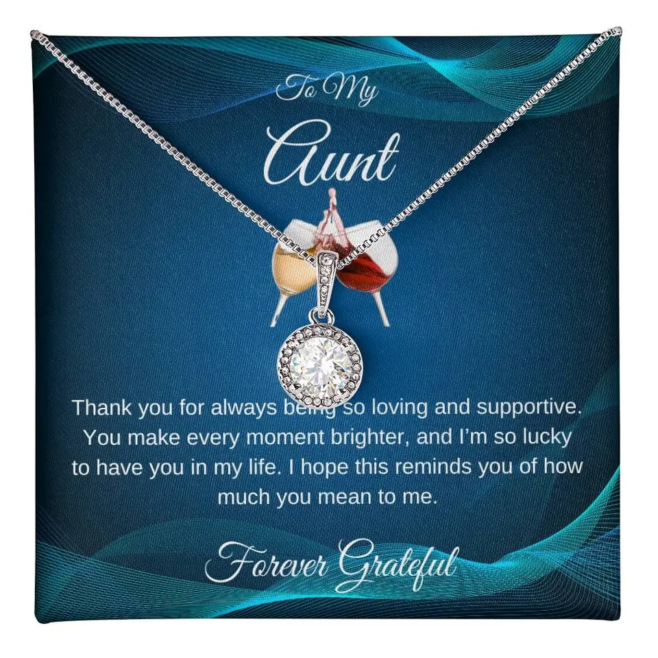 To My Aunt Necklace
