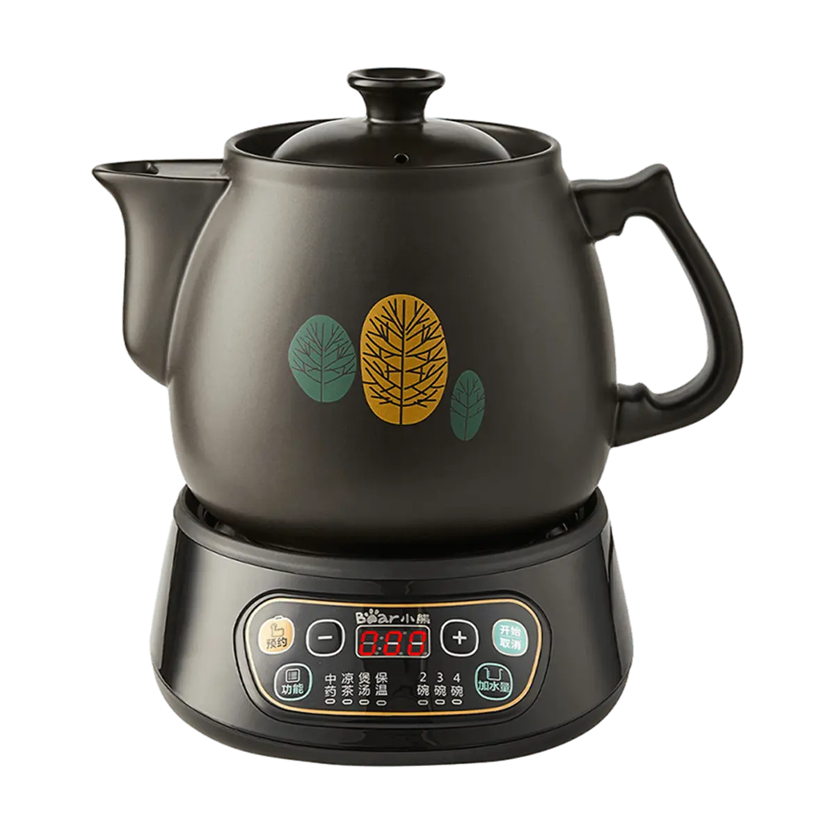 Bear 3.5L Automatic Herbal Medicine Pot, Chinese Traditional Decoction Cooker, Full-Automatic Tea Maker JYH-B40Q2
