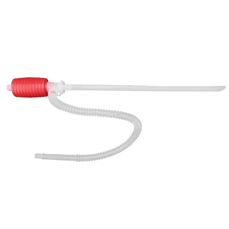 QYKF Manual Liquid Transfer Siphon Hand Pump for Fuel, Water & Household Liquids