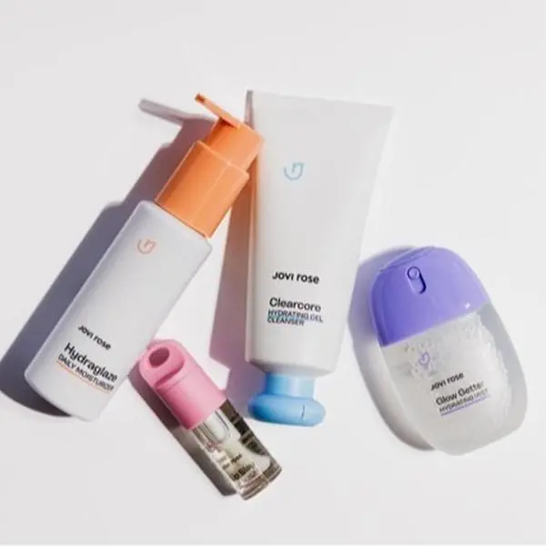 Jovi Rose The Ultimate Glow Bundle | 4-Piece Everyday Skincare Set for Teens & Tweens