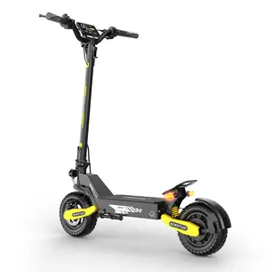 GT06 Adult Electric Offroad Commuter Scooter - 28 MPH Fastest, 1200W, 30-Mile Long Range, 11" Off-Road Tires, 48V 13/23.4Ah Battery, UL2272 Certified