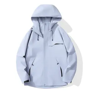 spring and autumn outdoor thin jacket men's and women's windproof and waterproof jacket can be printed logoGore-Tex
