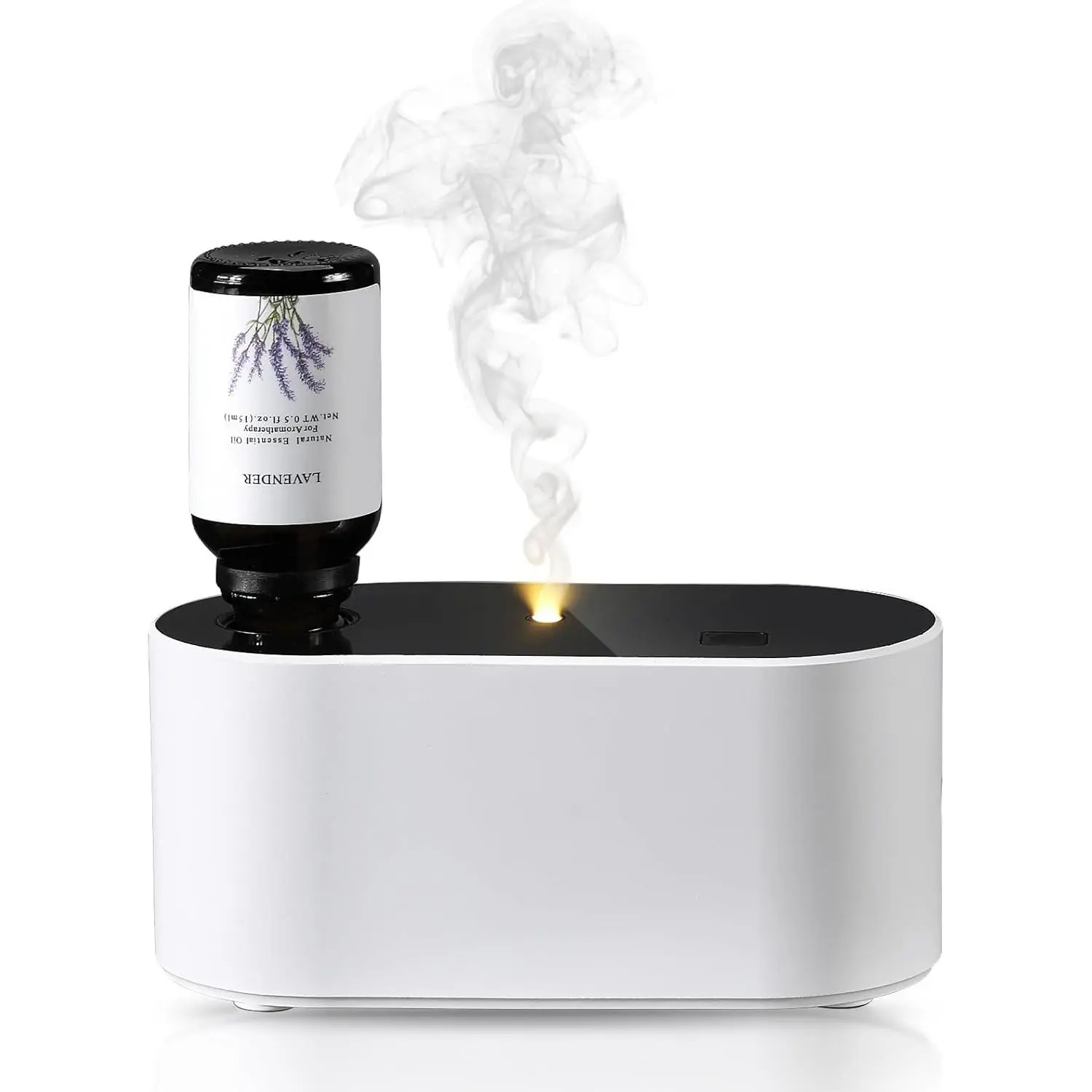Waterless Fragrance Oil Diffuser Gift Set – Battery-Operated Aromatherapy Diffuser, No-Water Essential Oil Diffuser for Home & Office