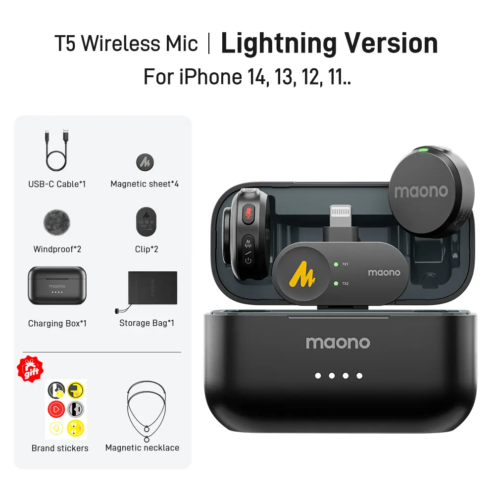 2PCS_Lightning (For iPhone 14, 13 , 12 , 11..)