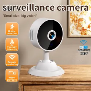 High-Definition Smart Mini Camera 1080P Night Vision Motion Detection Wifi Surveillance Camera Home Security Monitoring System P6