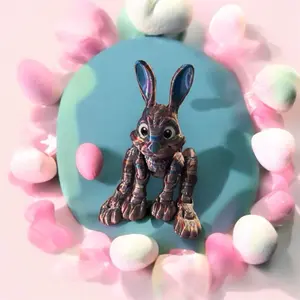 Articulated Easter Bunny