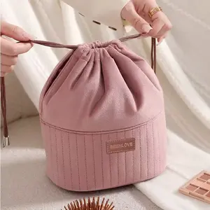 Soft Pink Cosmetic Travel Bag