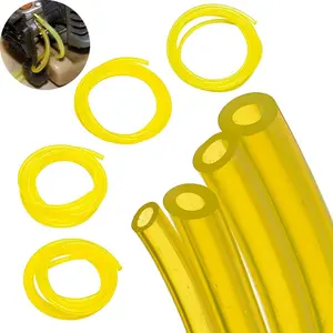 Chainsaw Fuel Line, 5 ft Gas Line Hose Tubing in 4 Sizes, Garden Tool Accessory for String Trimmer, Chainsaw, Blower and Lawn Mower
