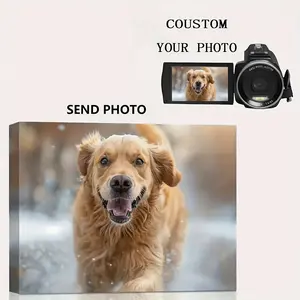 Custom Photo Canvas Painting Frame - PersonalizedCanvas Wall Art Transform Your Photos into Stunning Framed WallArt, Digital Printed Photos on Canvas, Perfect for Home DecorationGifts and Souvenirs