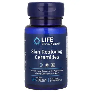 Life Extension Skin Restoring Ceramides, 30 Liquid Vegetarian Capsules