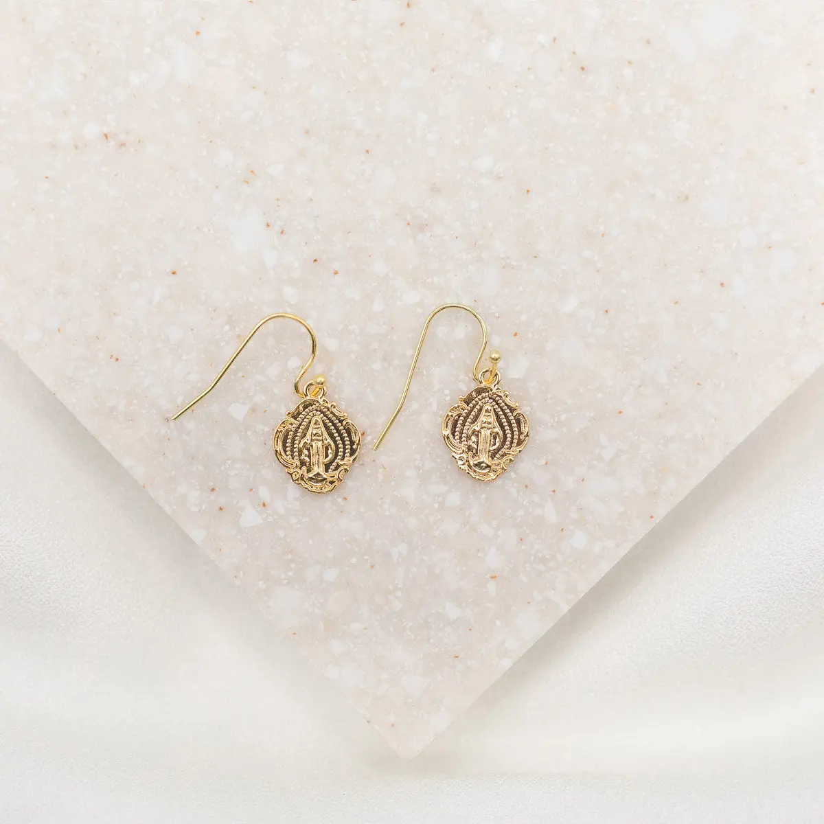Miraculous Mary Earrings