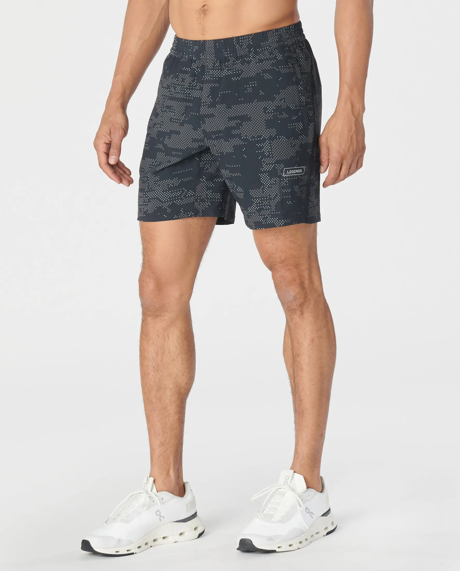 Bishop Short Digital Camo Black, XXL 7" (Liner)
