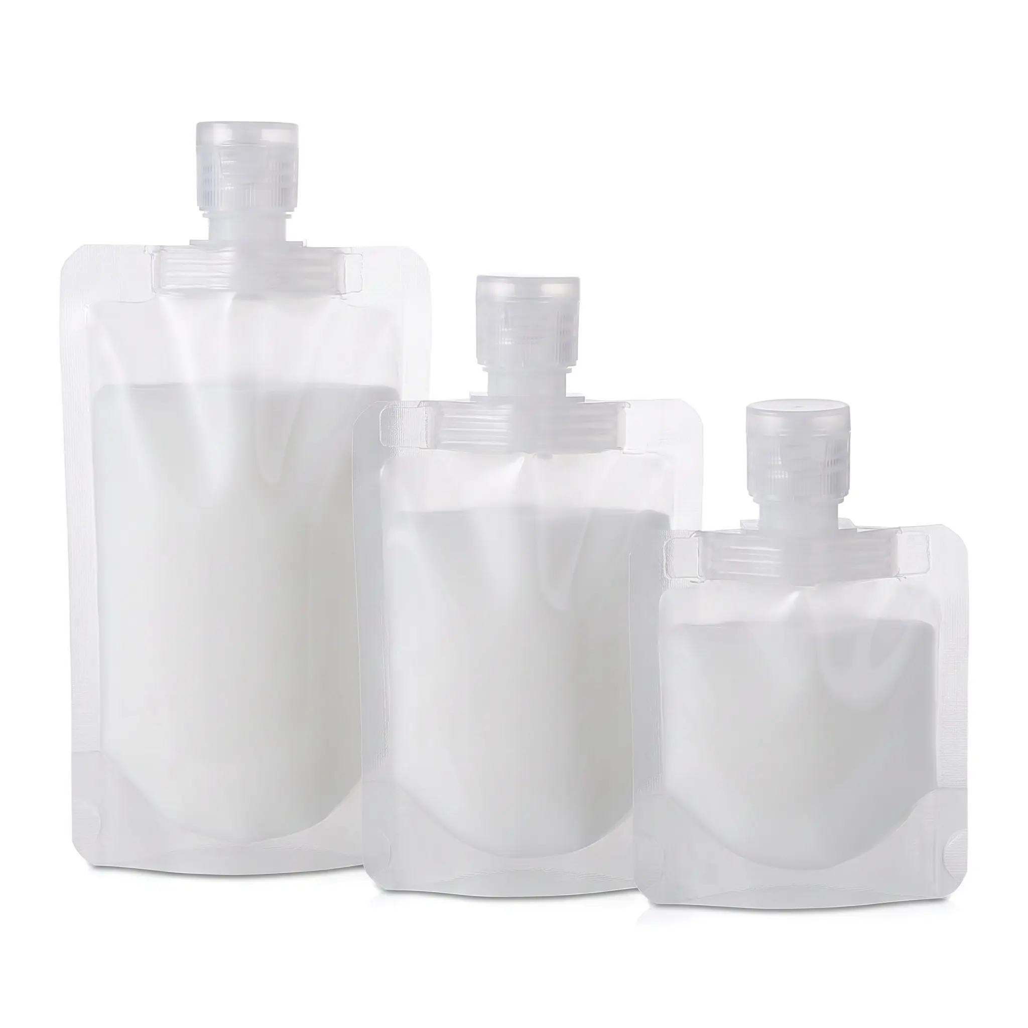 10pcs Plastic Transparent Refillable Storage Bottle Pack - Leakproof Screw Cap, Multi-Size Travel Organizer Storage Sets for Toiletries, Lotion, Plastic Containers Travel Dispenser Bottle