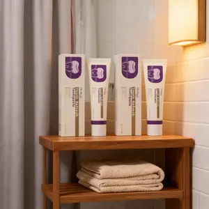 Brightening Gentle Effective Toothpaste 100g+100g, Gentle Cleaning, Fresh Breath, Daily Oral Care, Anti-Cavity, Non-Toxic, Single Pack