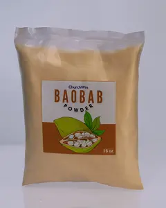 ChurchWin All-Natural Baobab Powder 8 oz - Nutrient-Dense Dietary Supplement with Vitamins, Minerals & Fibre for Health & Fitness - Edible Healthcare