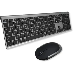 Keyboard and  for  | Compatible   Keyboard and  Combo (110  Multi-Device Rechargeable) for MacBook Pro/Air and iMac - Space Gray