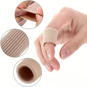 Toe Tube Toe Cover Outer Fiber Cloth Toe Separator Mixed Sizes Free Cutting DIY Protection Wear Resistant Durable Christmas Best Gift