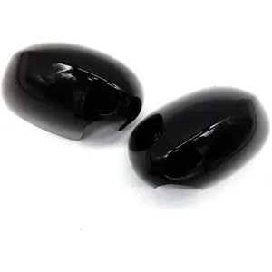 Glossy-Black Series Full Door Mirror Covers Overlay Compatible with 2008-2020 Dodge Challenger