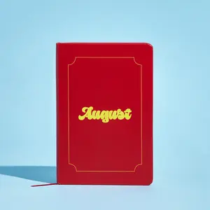 August Monthly Journal w/ Period Tracker to Track Your Cycle