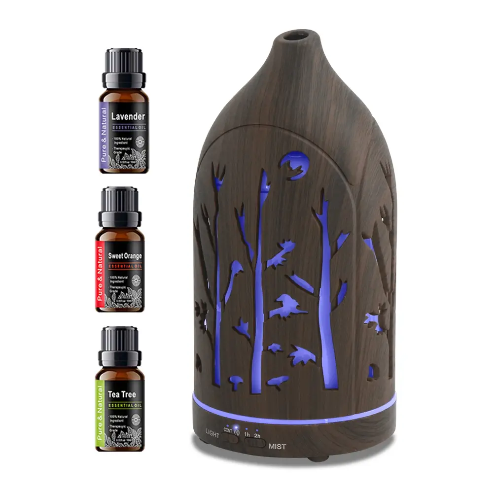 Aromatherapy Diffuser Auto Shut Off, Ultra Quiet, 3 Oils Perfect for Stress Relief, Sleep & Mindfulness jellyfish humidifier house humidificador d