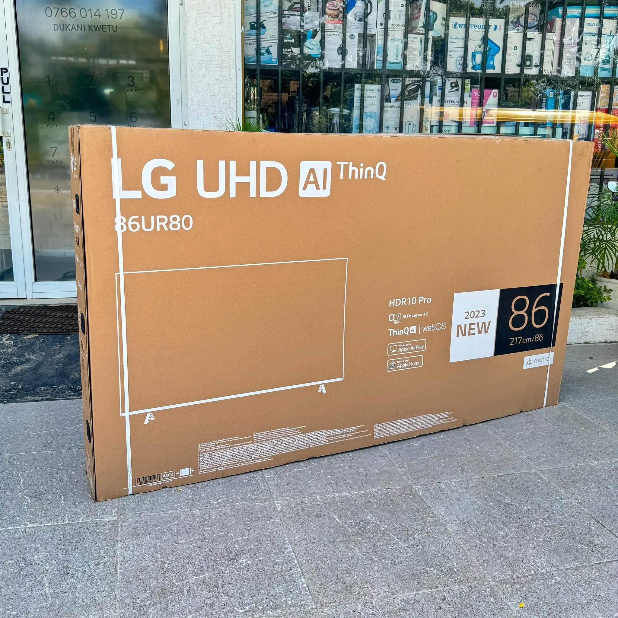 Brand new LG UHD 86 inch 86UR80 Smart