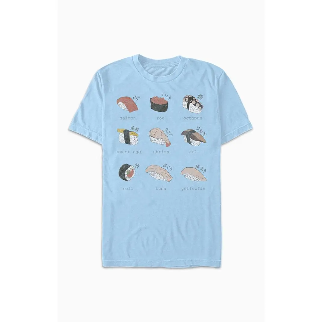 PacSun Women's Sushi Diagram T-Shirt