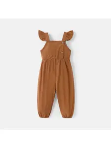 Brown Overalls