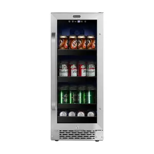 Whynter 80-Can Beverage Refrigerator with Lock Whynter 80-Can Beverage Refrigerator with Lock