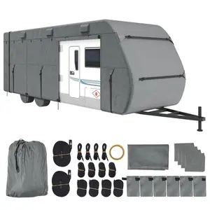 【Father's Day】VEVOR Trailer Travel RV Cover 28-31 ft Class A Camper Cover 300D Oxford Fabric