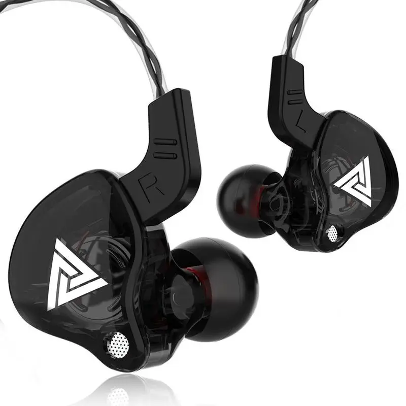 AK6 Wired Gaming Earbuds with Microphone - Active Noise Cancellation, HiFi Heavy Bass, In-Ear Headset for Gaming, Streaming, Game Console, Compatible with Phones, Tablets