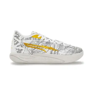 PUMA Womens Harry Potter X Stewie 4 Basketball Sneakers Shoes - White