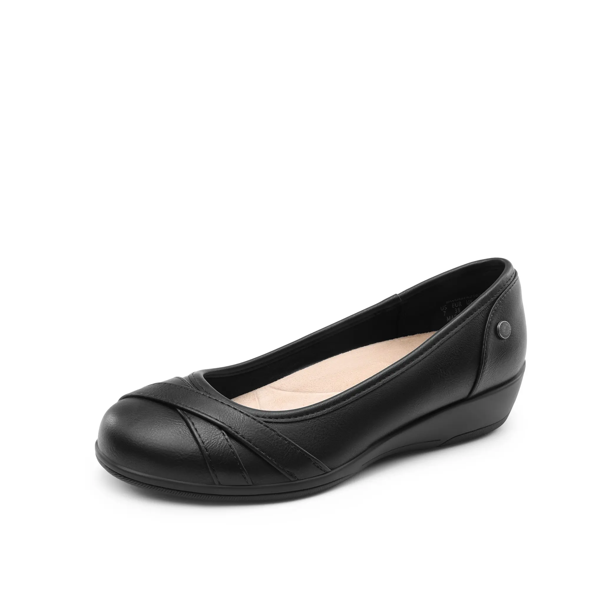 DREAM PAIRS Women's Ballet Flats Business Office Work Dress Shoes Comfortable Dressy Flats for Women
