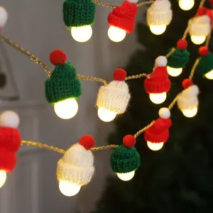 Little Red Riding Hood holiday decorative lights, USB interface, 20 ft, 40 bulbs; suitable for rooms, outdoor areas, courtyards, birthdays, parties, and Christmas decorations.