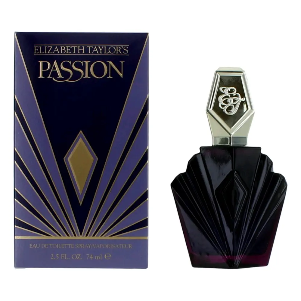 Passion by Elizabeth Taylor Women's Fragrance - 2.5 fl oz EDT Spray, Spray Bottle