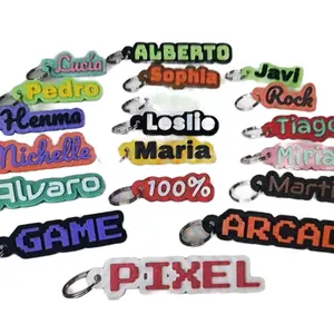 Custom Keychain - Please request colors and text in the shipping instructions.