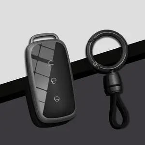 Tpu Car Key Case Cover for Geely Galaxy Ex5 E5 L6 L7, Proton E.mas 7 5 E8, Starry 8 Cityray, Durable Protective Accessory