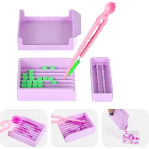 5mm Fuse Bead Tweezers Kit - 4 Pcs Efficient Melty Beads Sorting Tool Set