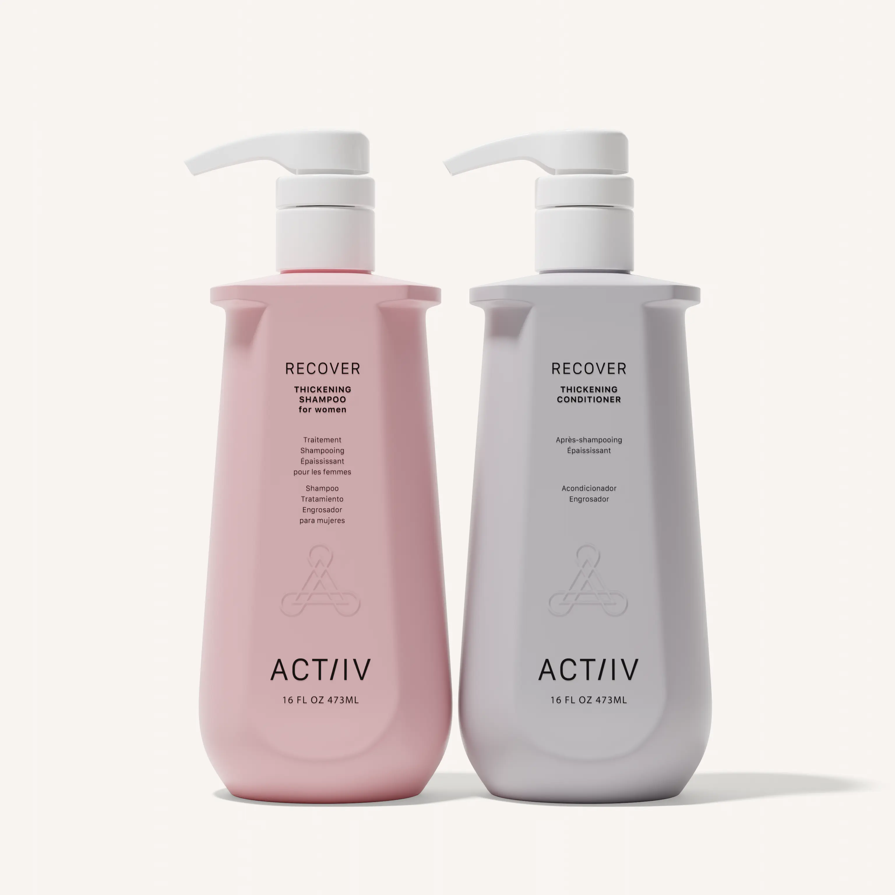 RECOVER Women's Thickening Shampoo & Conditioner Duo, 16 oz