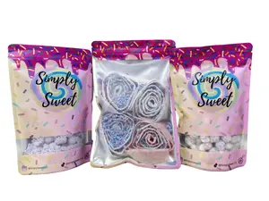 Simply Sweet CLE Cotton Candy Lovers Bundle - Crunch N' Pop Rolls, Gushers And Rainbow Puffs