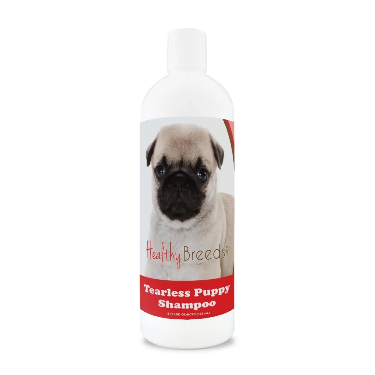 Healthy Breeds 840235186137 Pug Tearless Puppy Dog Shampoo