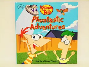 USED-Phineas and Ferb Phuntastic Adventures by Walt Disney Company (Hardcover)