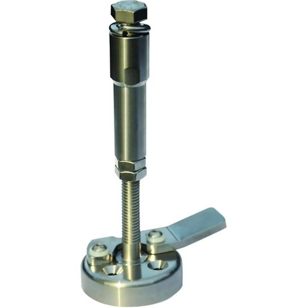 T-H Marine Supplies RMC-105FMK-DP Adjustable Metal Digital Auto Pilot Trolling Motor Secure Lock Stabilizer for Minn Kota Fortrex, Riptide, Motor Guide Xi5 - Clamp-On Stainless Steel, 2-3/4"-4-1/2" Spacing, Prevents Damage, Touring Pros Approved, Prevents
