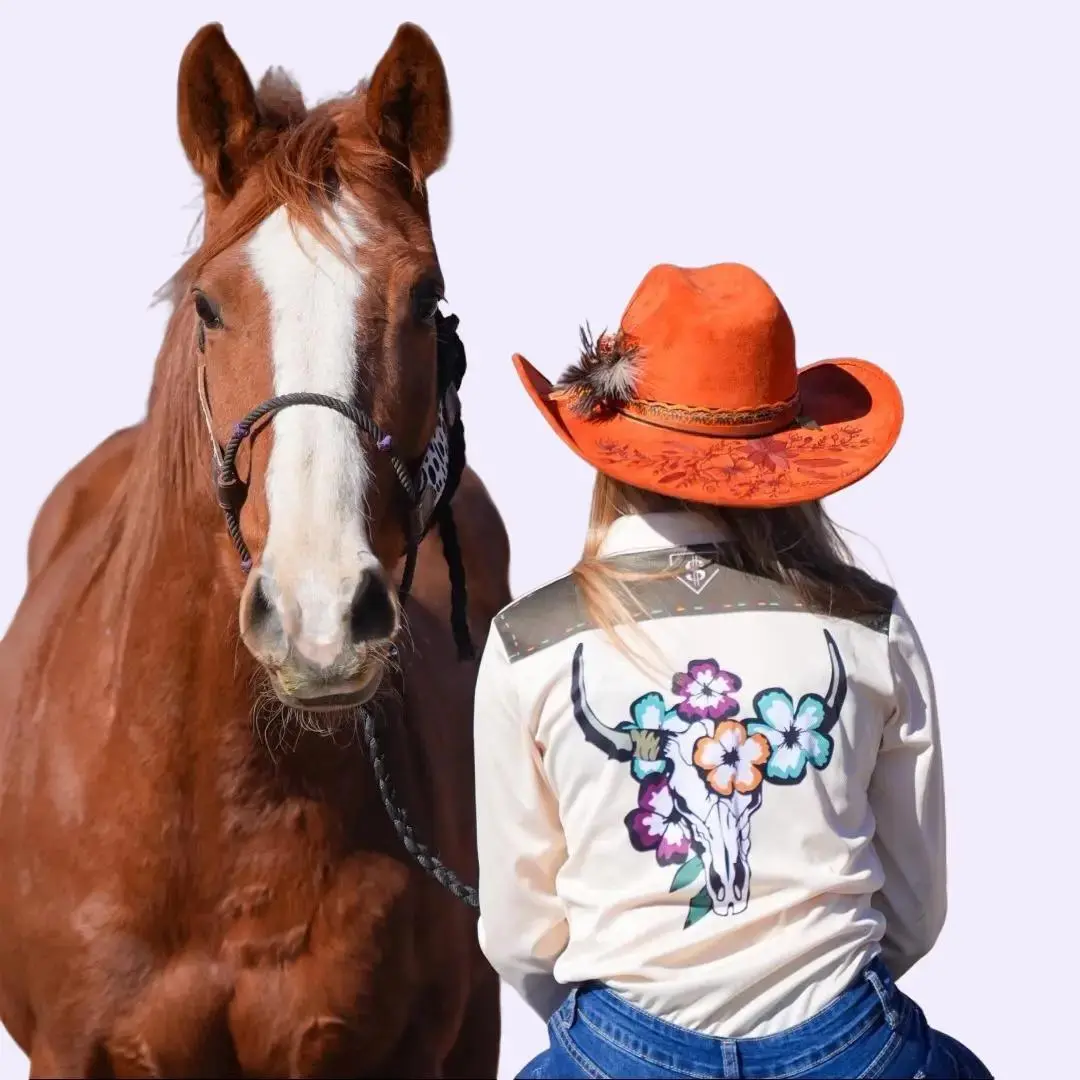 The Ada, The Air Conditioned Shirt by Runnin' Home Ranch Wear. UV protection, wrinkle resistant, cooling fabric