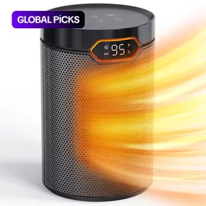 Portable Space Heater, Warming Heater, 1500w Ptc Ceramic Fast Heating, Adjustable Thermostat, 24-Hour Timer, Ideal for Home Office Dormitory #GLOBAL PICKS