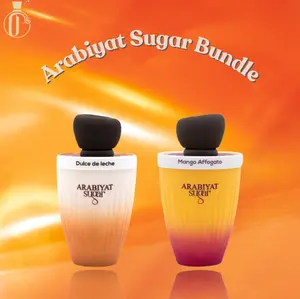 Arabiyat Sugar | Dulce De Leche + Mango Affogato | Eau De Parfum | Unisex Fragrance | 100 ML | Warm Waffle - Velvety Milk & Lily of the Valley