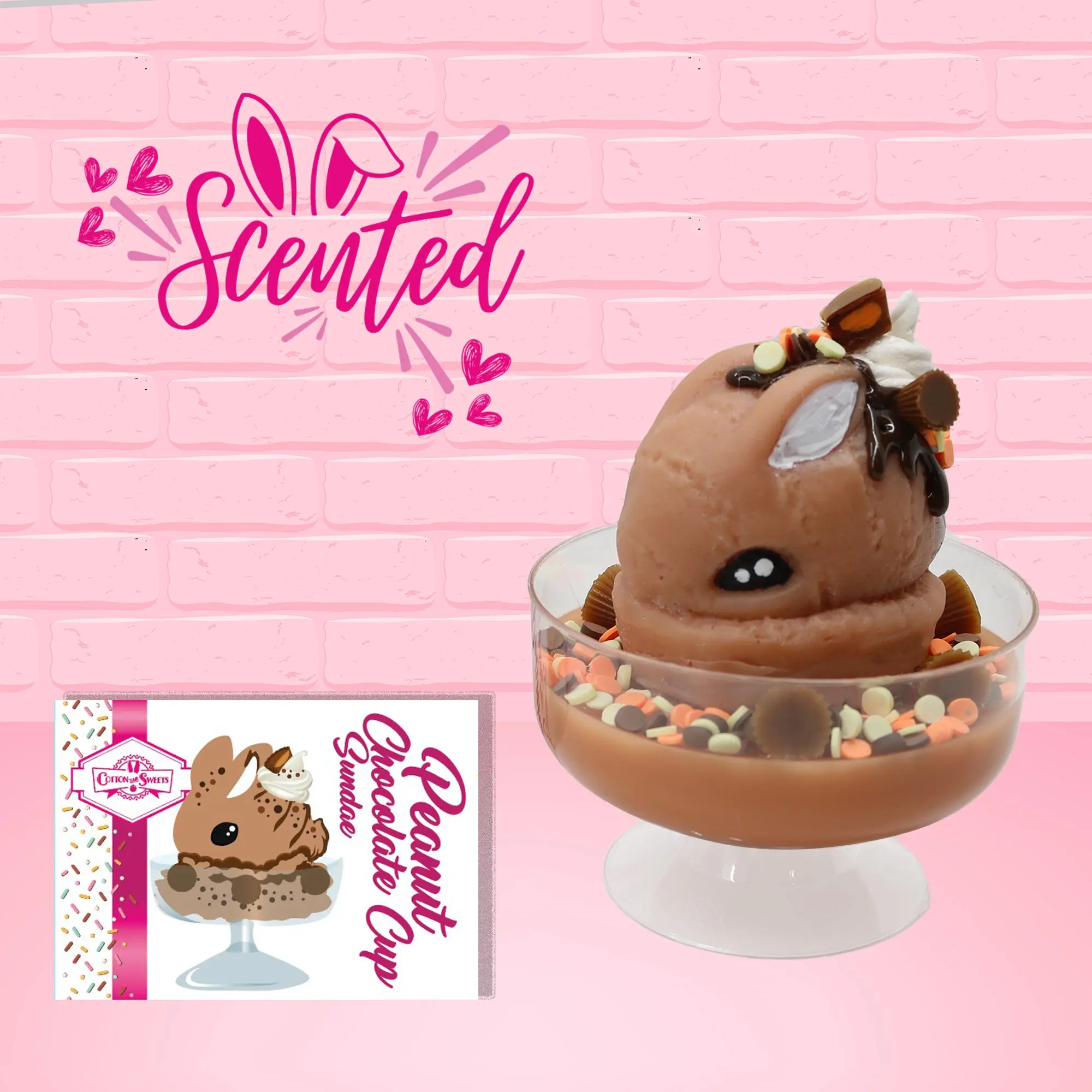 Peanut Chocolate Cup Dish Sundae