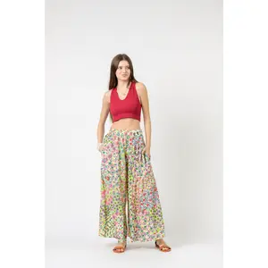 Rhea Flower Garden Gauchos Pants