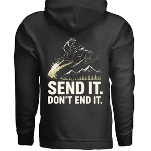 BRAAAP HOODIE Gildan G185 Adult Heavy Blend 8 oz 50/50 Cotton Polyester Blend Safety Orange Menswear Sweatshirt with Double-lined Hood & Pouch Pocket Tops Casual