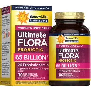 Ultimate Flora Women's Once Daily 65 Billion CFU, 30 Delayed Release Vegan Caps